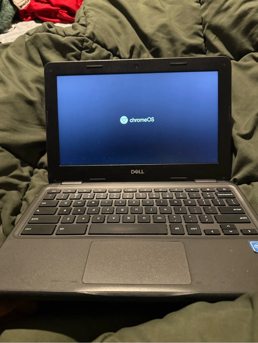 Dell Chromebook Laptop in Charcoal Gray